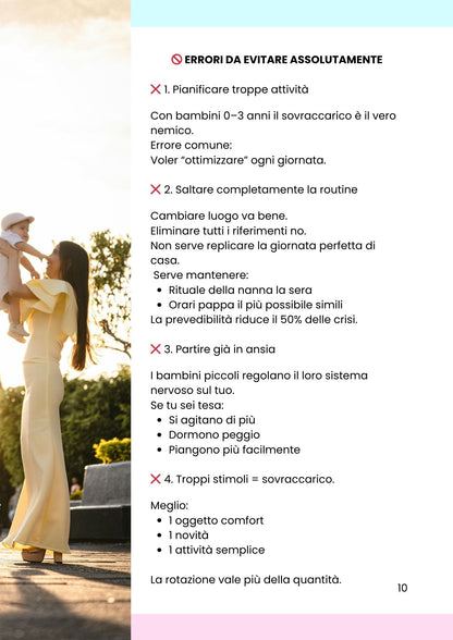 Viaggiare con bambini piccoli senza stress. Mini guida pratica per genitori (0-3 anni)