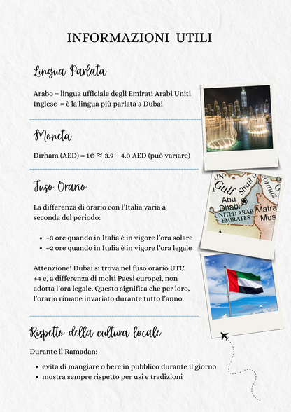 DUBAI - Guida Completa alla scoperta di Dubai