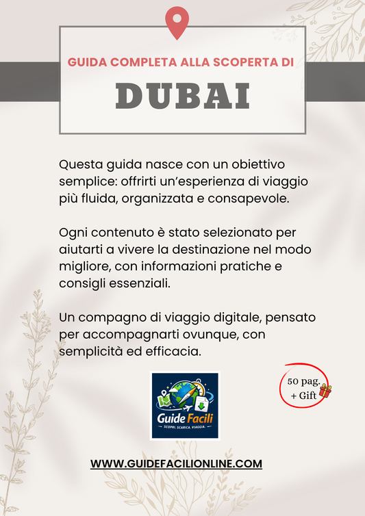 DUBAI - Guida Completa alla scoperta di Dubai